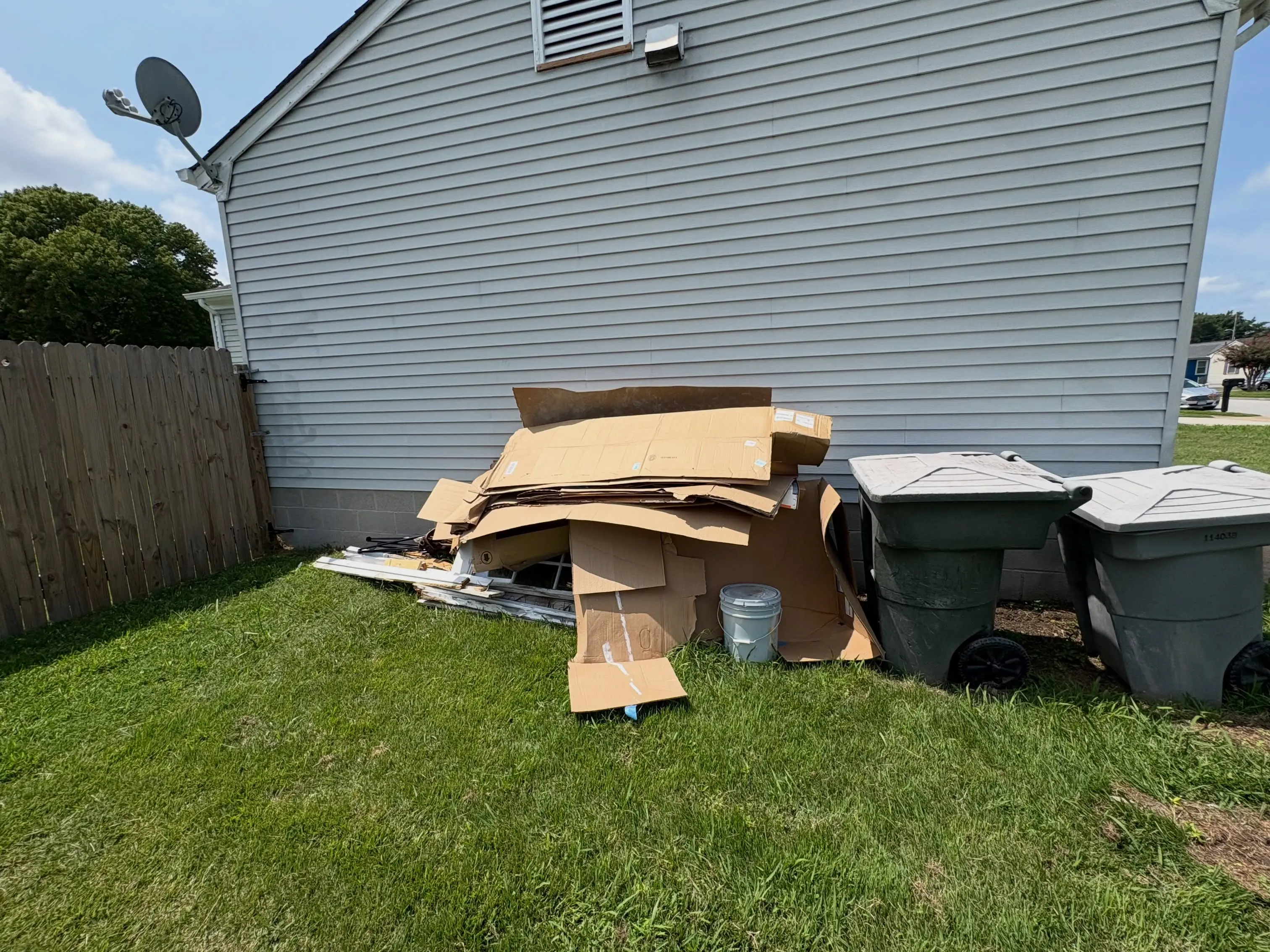 EcoClear Curbside junk pickup project in Hampton Roads